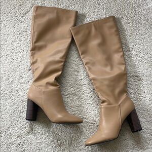 Tan Knee High boots